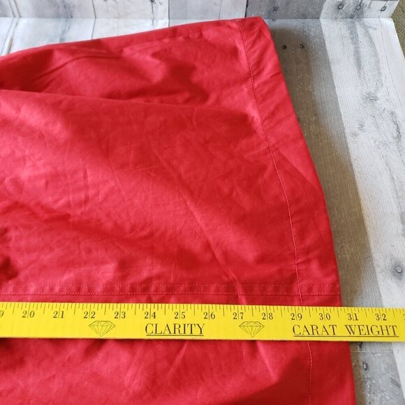 NWT - Hunter Red Rain Jacket Water Resistant Cotton Smock – Size XL - Picture 8 of 9